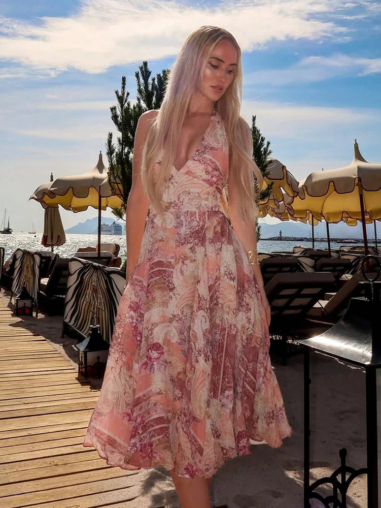 Nayla | Florales Kleid für unvergessliche Sommertage