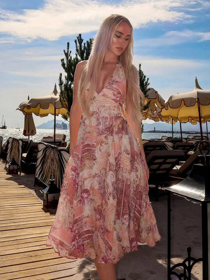 Nayla | Florales Kleid für unvergessliche Sommertage