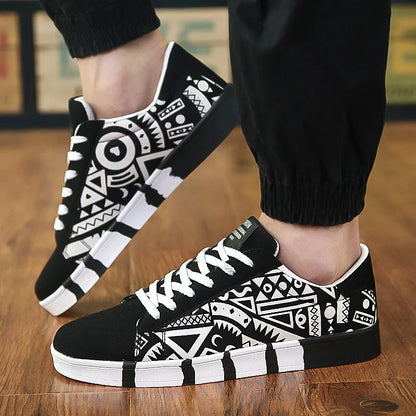 Neo | Sneaker mit buntem Grafikmuster im Streetwear-Style
