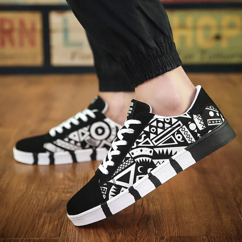 Neo | Sneaker mit buntem Grafikmuster im Streetwear-Style