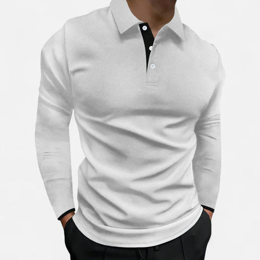 Nerio | Stilvolles Poloshirt mit Kontrastdetails für Herren