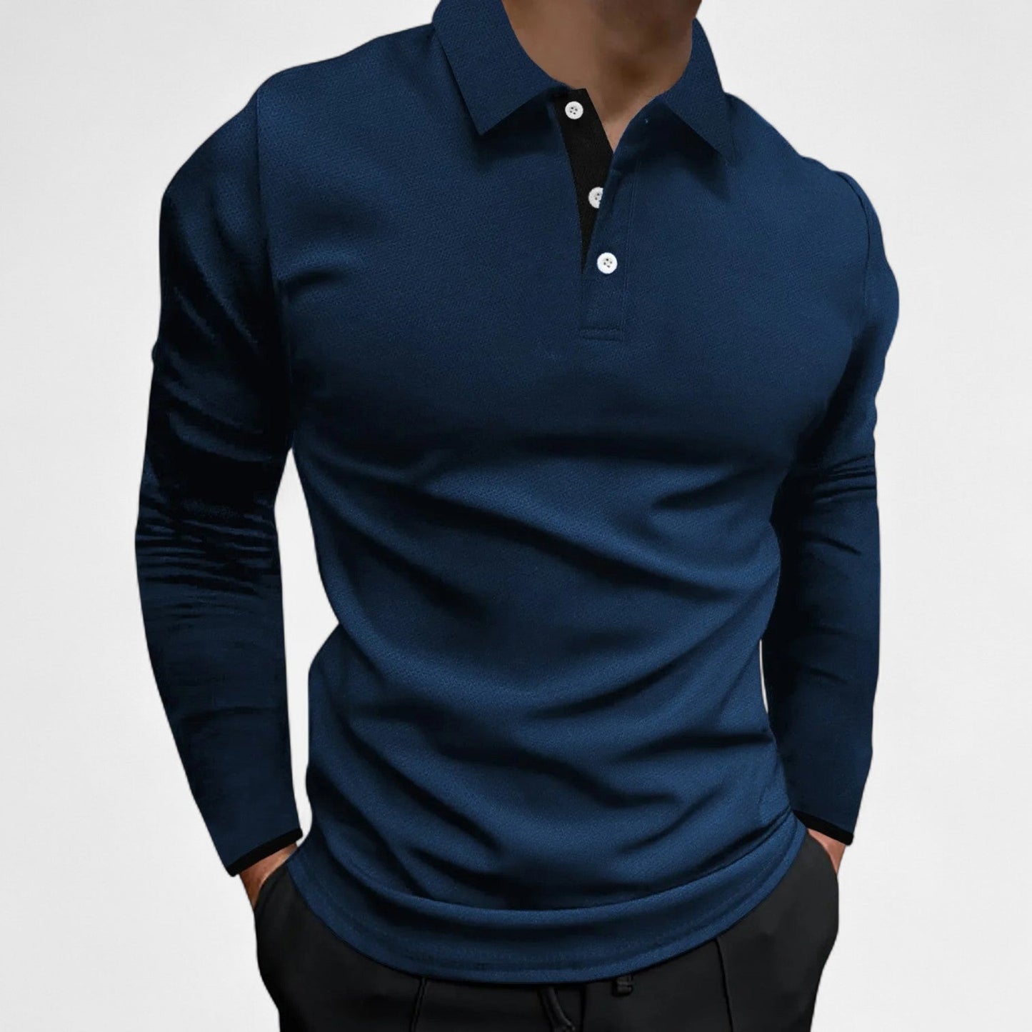 Nerio | Stilvolles Poloshirt mit Kontrastdetails für Herren