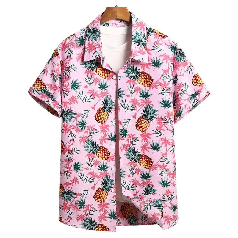 Nico | Hemd im Sommer-Design mit Bohemian-Muster