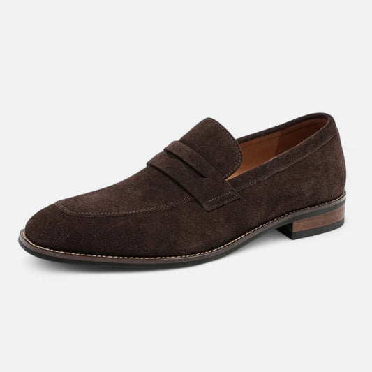 Orvello | Klassische Loafer in Velours Optik Herren