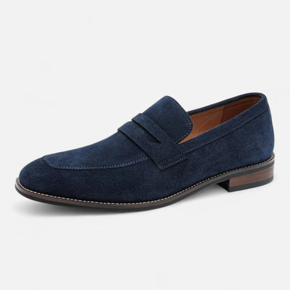 Orvello | Klassische Loafer in Velours Optik Herren