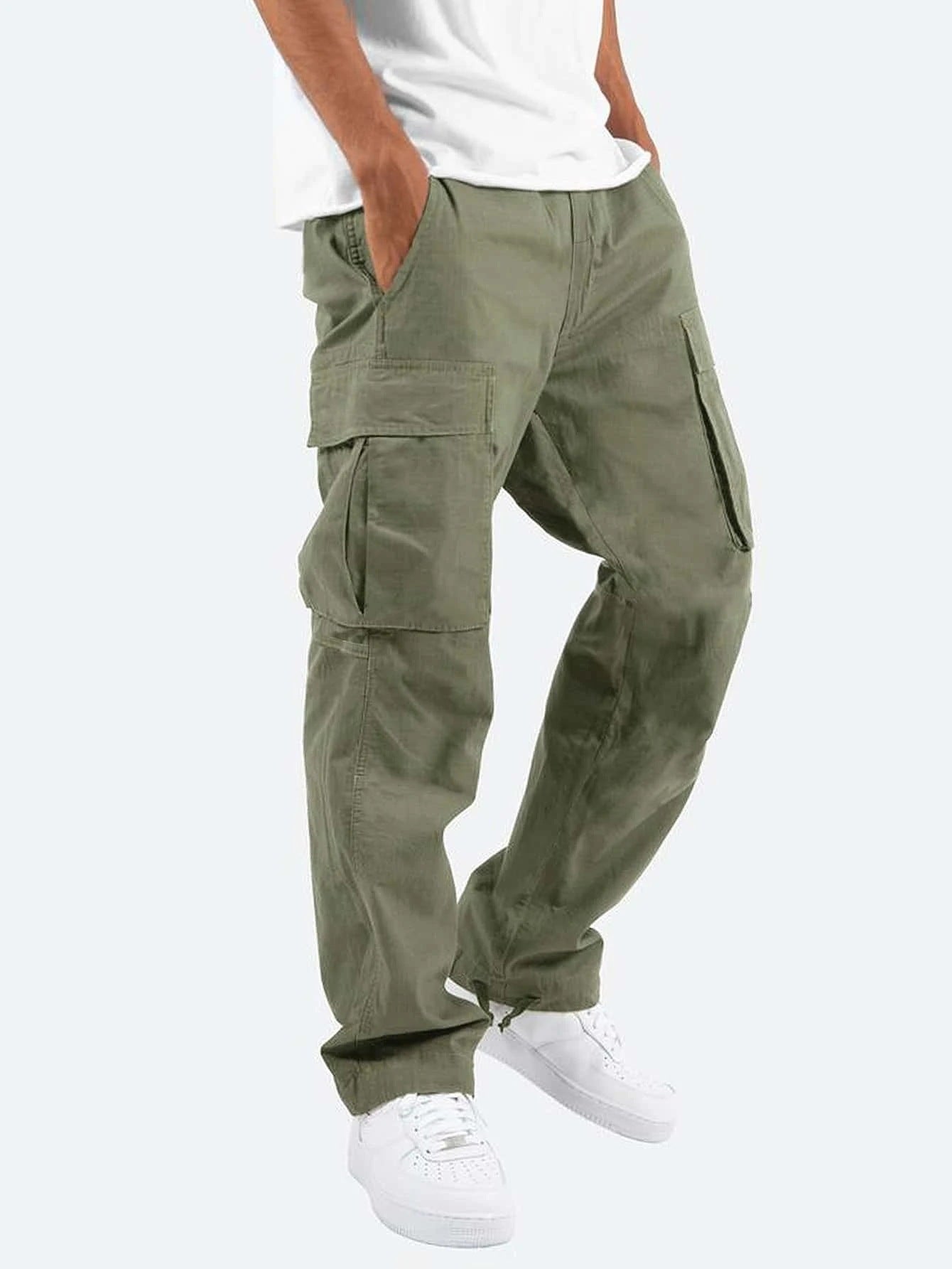 Rayan | Lässige Cargo Hose mit Utility Look für Herren