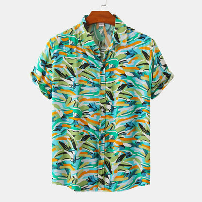 Ruben | Hemd im Sommer-Design für Strand