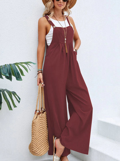 Sabrina | Jumpsuit mit weitem Bein für Damen