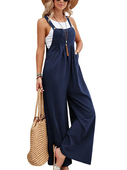 Sabrina | Jumpsuit mit weitem Bein für Damen