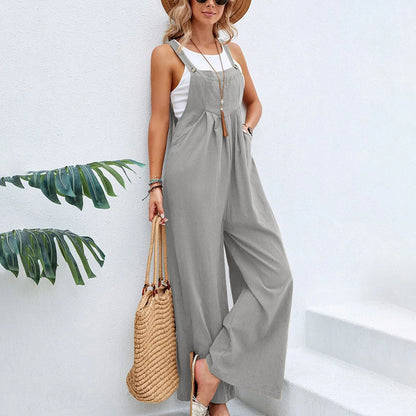 Sabrina | Jumpsuit mit weitem Bein für Damen