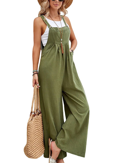 Sabrina | Jumpsuit mit weitem Bein für Damen