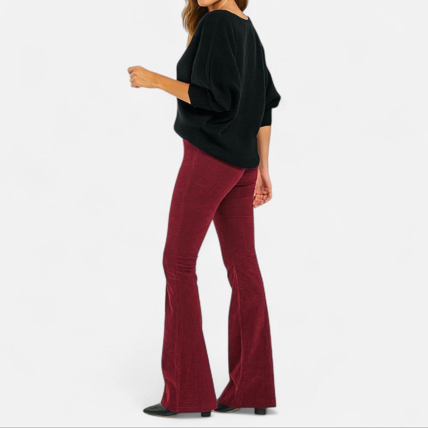 Selena | Flared Hose high waist Damen
