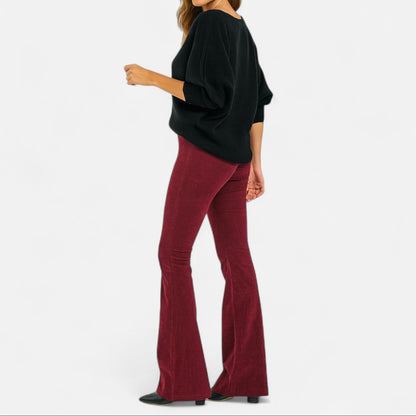 Selena | Flared Hose high waist Damen