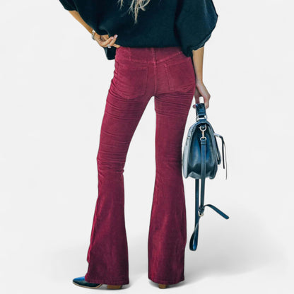 Selena | Flared Hose high waist Damen
