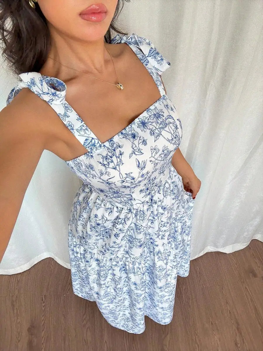 Selene | Blumen Kleid für romantische Sommertage