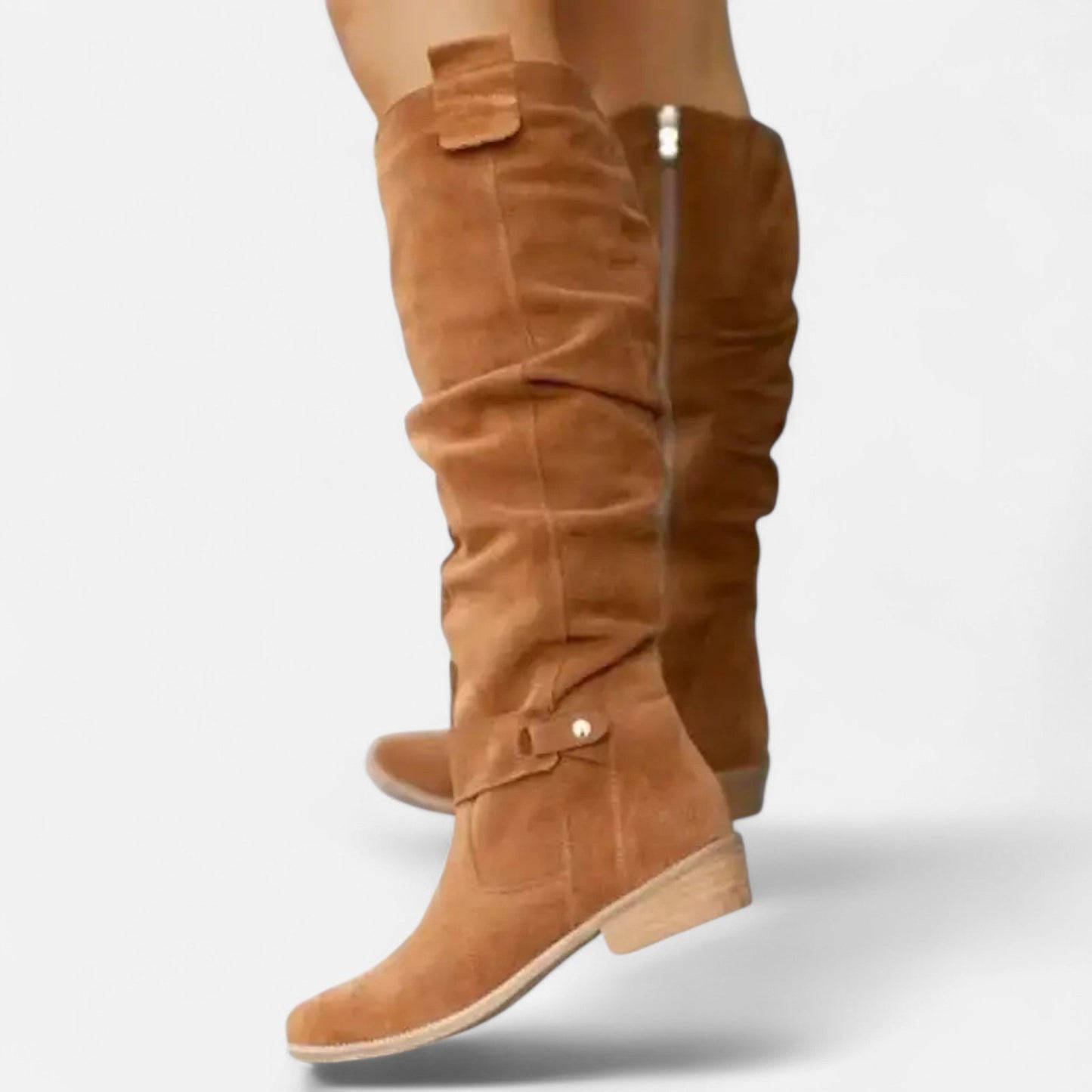 Selina | Overknee Stiefel mit lockerem Schaft Damen