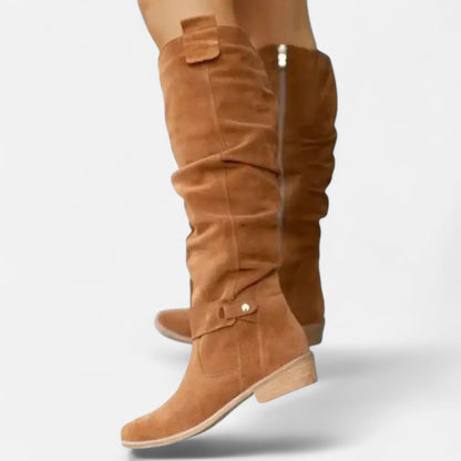 Selina | Overknee Stiefel mit lockerem Schaft Damen