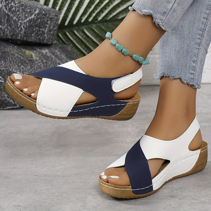 Solea Comfort | Damen Sandalen mit stützendem Fussbett und Klettverschluss