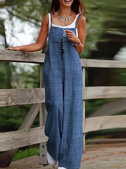 Sophie | Jumpsuit mit weitem Bein für Damen