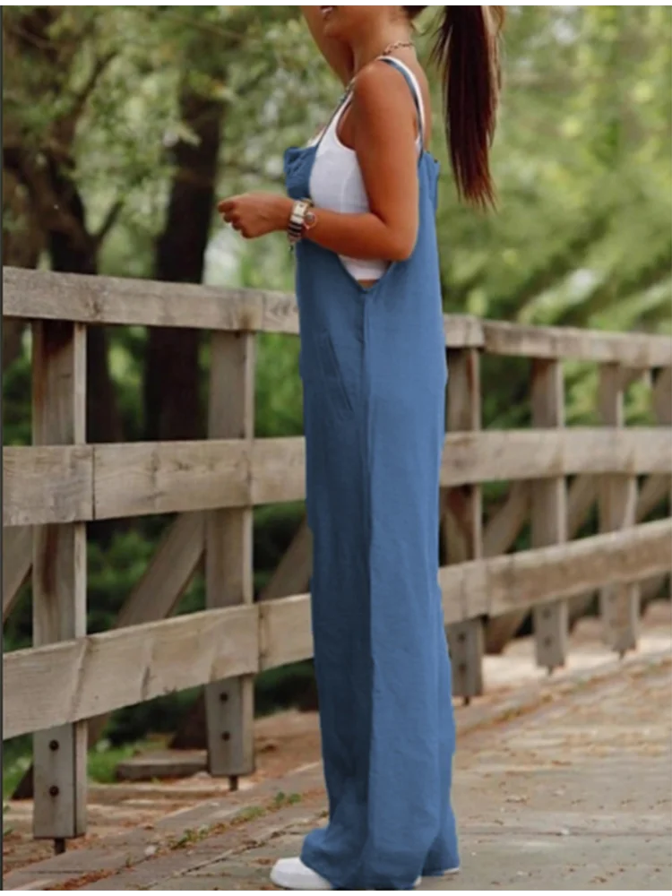 Sophie | Jumpsuit mit weitem Bein für Damen