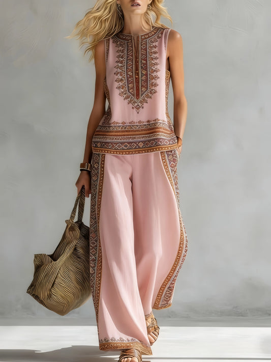 Soraya | Top und Hose im Bohemian-Stil