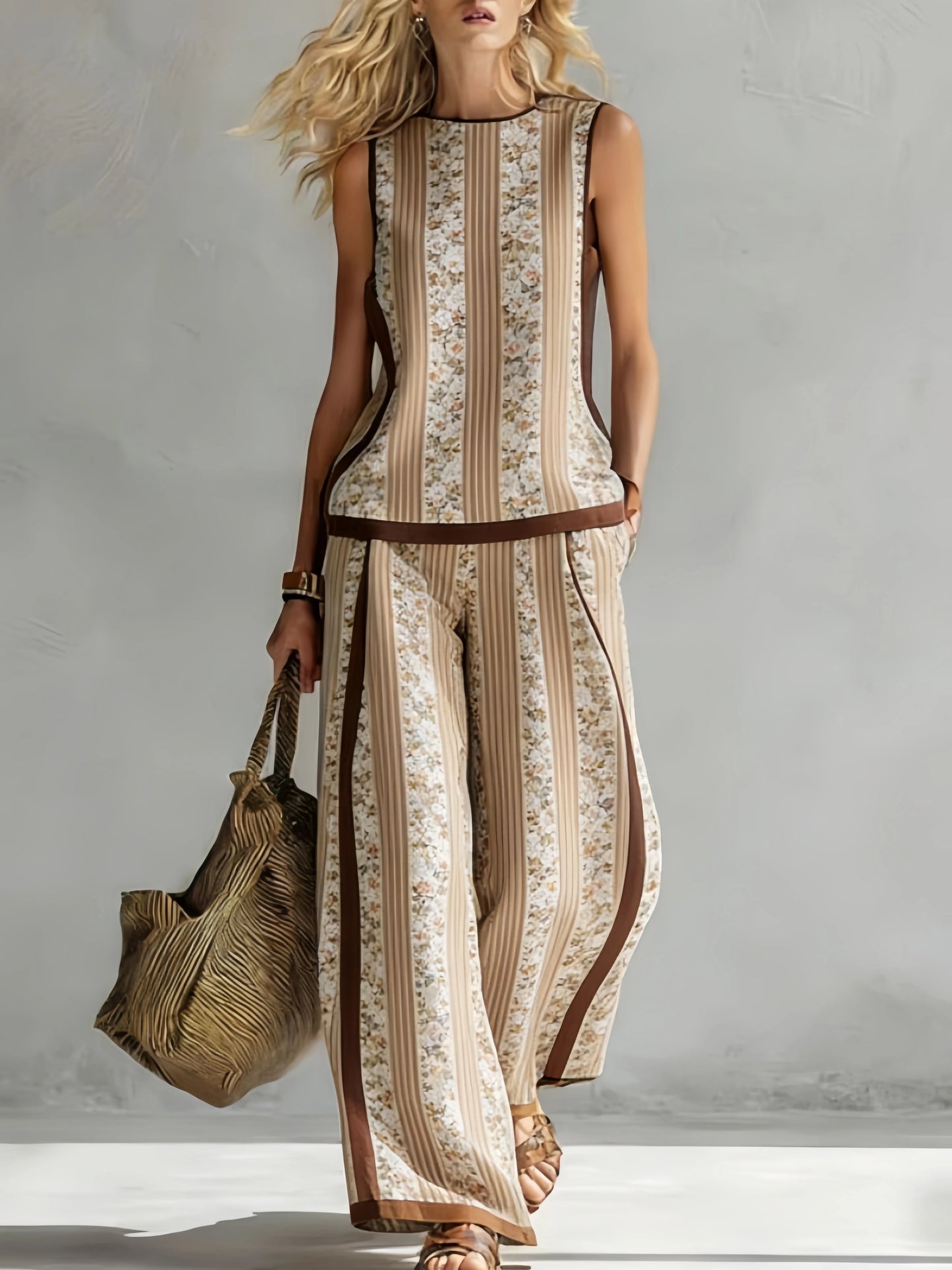 Soraya | Top und Hose im Bohemian-Stil