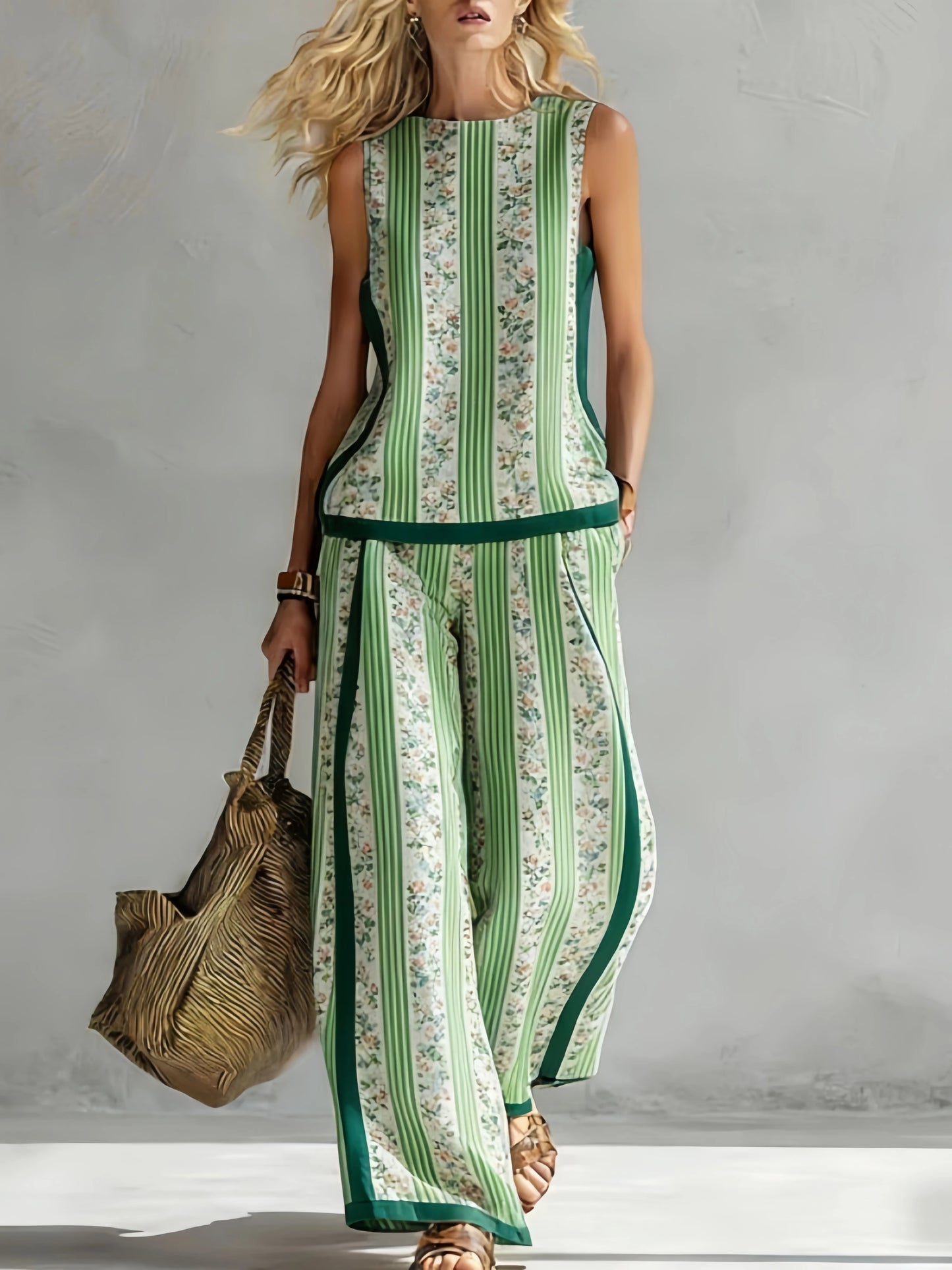 Soraya | Top und Hose im Bohemian-Stil