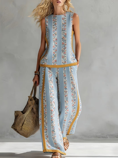 Soraya | Top und Hose im Bohemian-Stil