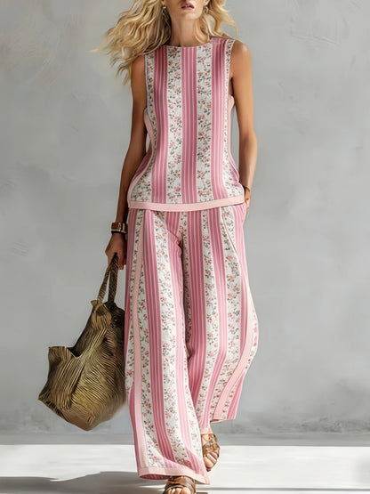 Soraya | Top und Hose im Bohemian-Stil
