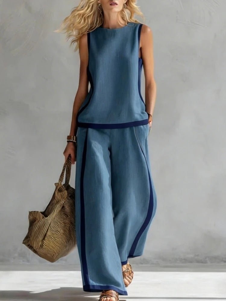 Soraya | Top und Hose im Bohemian-Stil