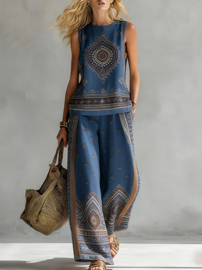 Soraya | Top und Hose im Bohemian-Stil