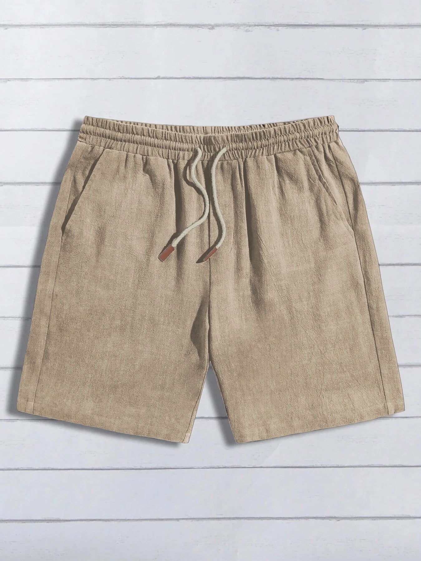 Tarek | Shorts in Leinenoptik für Herren