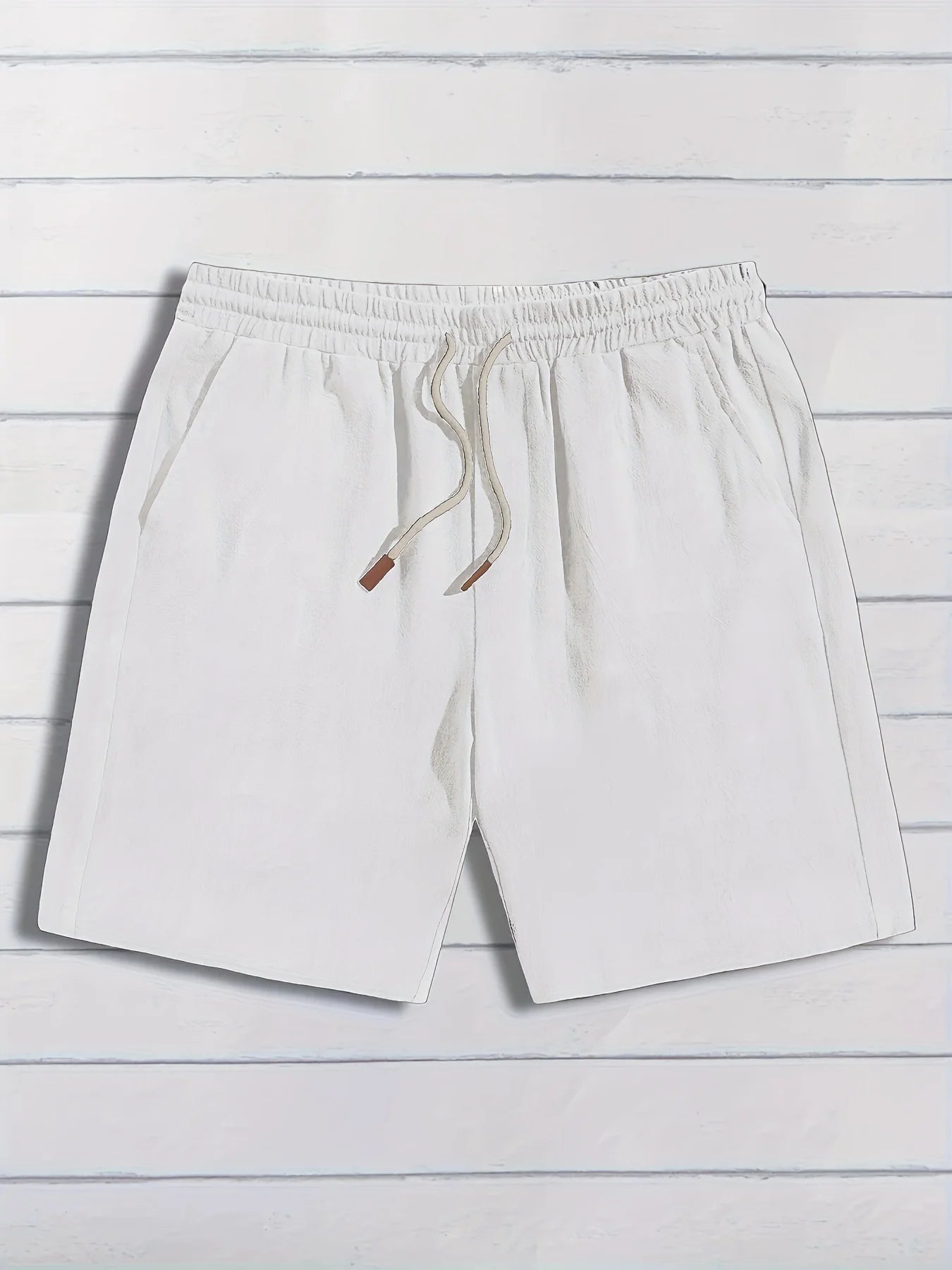 Tarek | Shorts in Leinenoptik für Herren