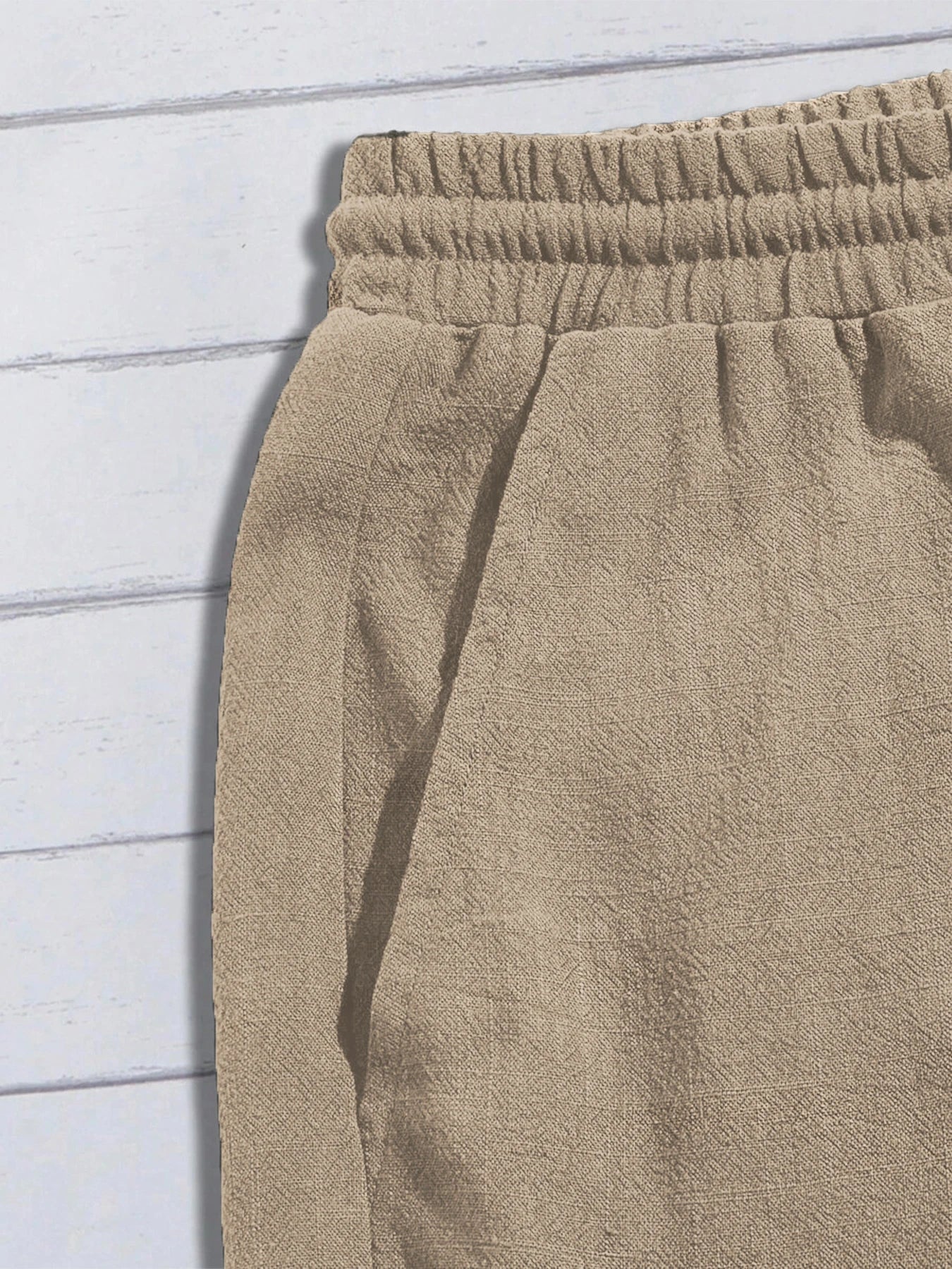 Tarek | Shorts in Leinenoptik für Herren