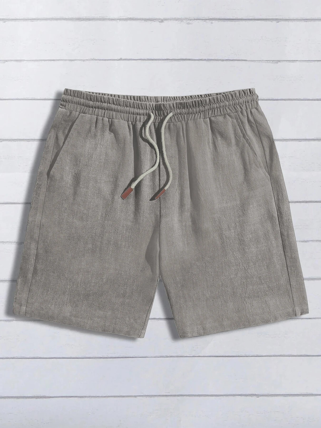 Tarek | Shorts in Leinenoptik für Herren