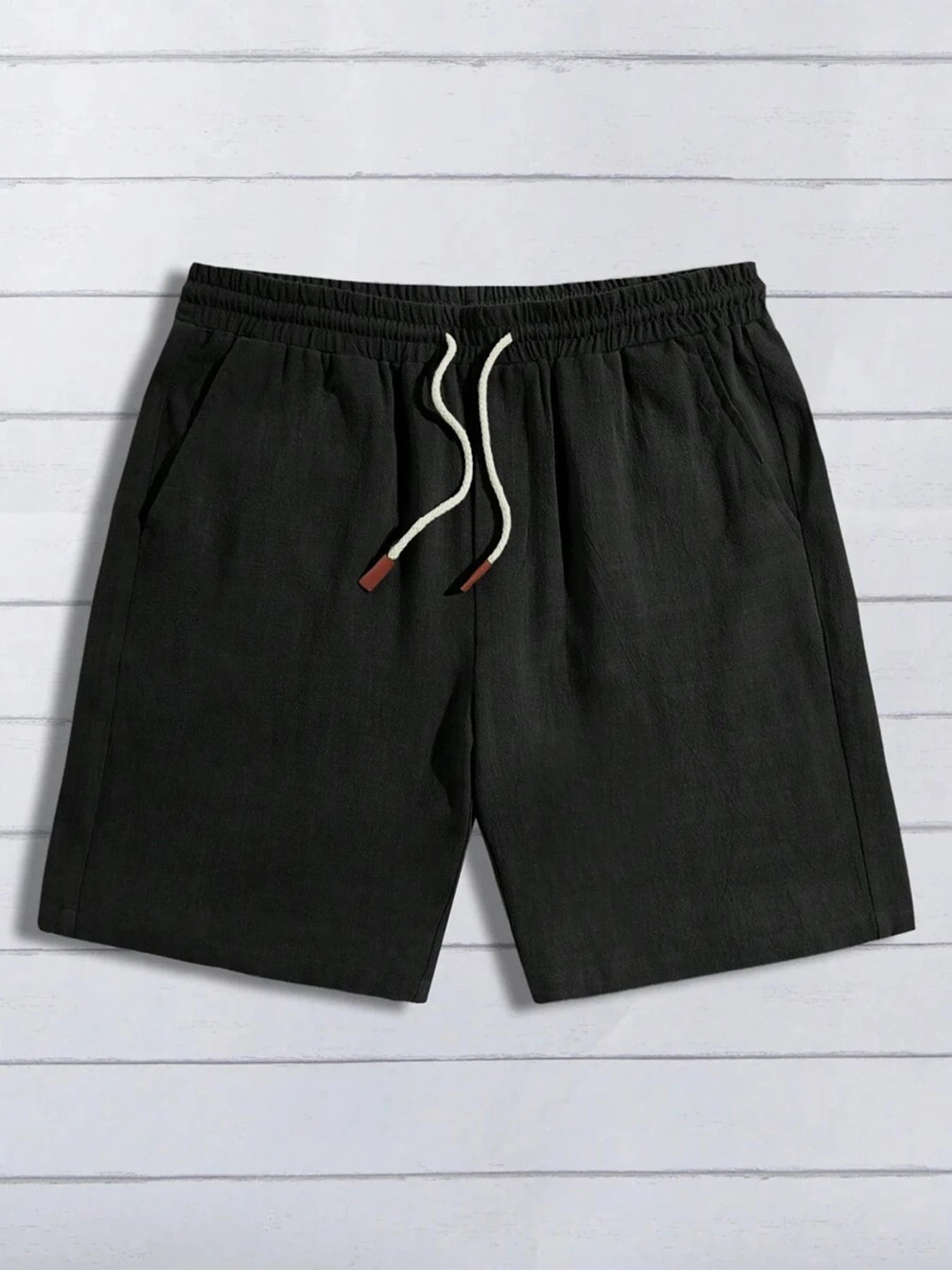 Tarek | Shorts in Leinenoptik für Herren