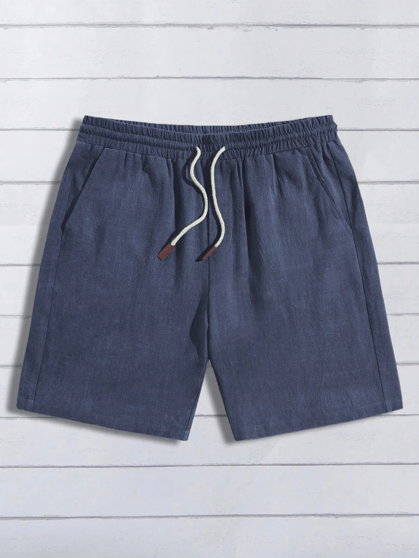 Tarek | Shorts in Leinenoptik für Herren