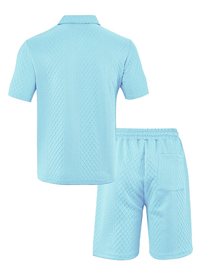 Taron | Polo-Shirt und Shorts für Herren