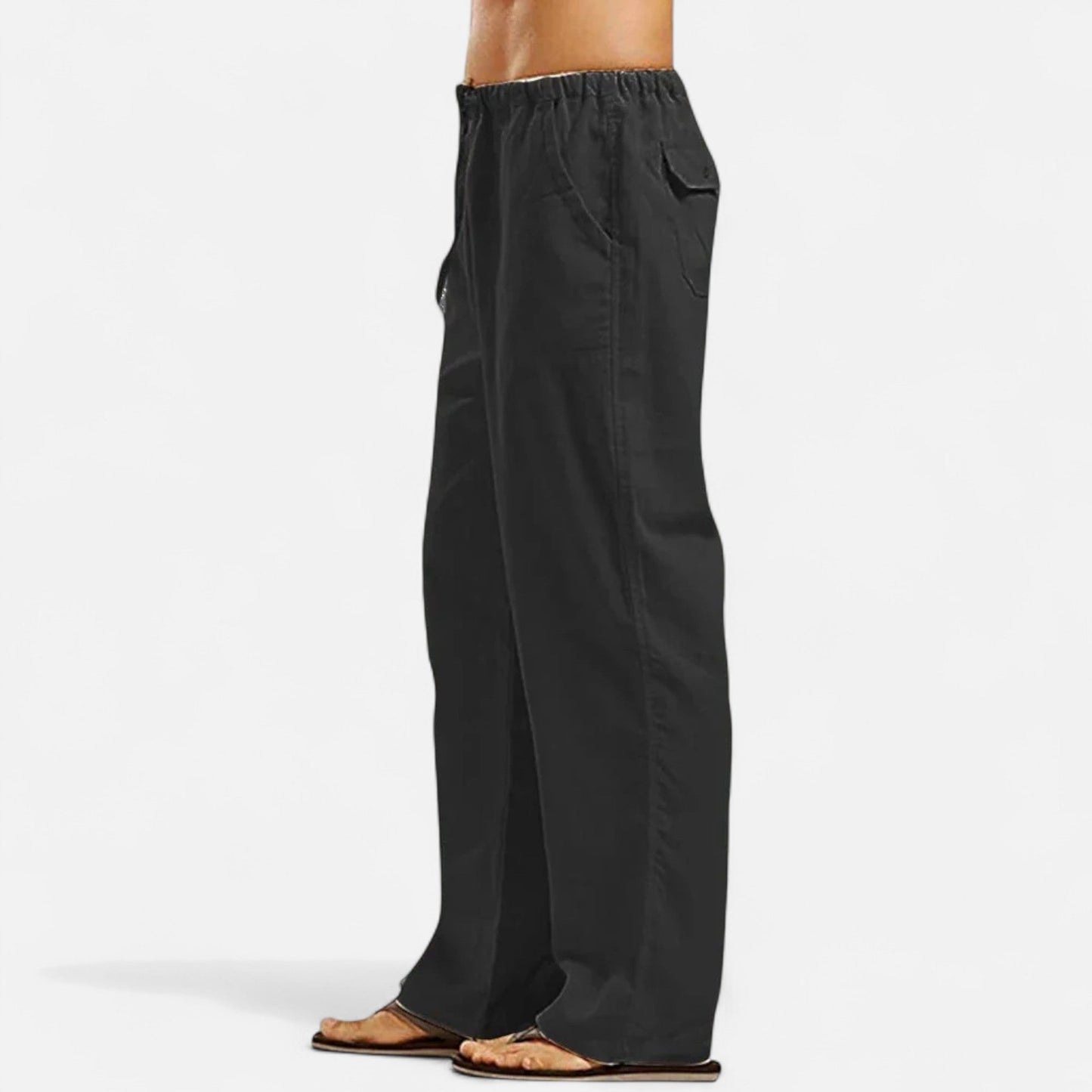 Zerano | Leichte Relax Hose mit weitem Schnitt Herren