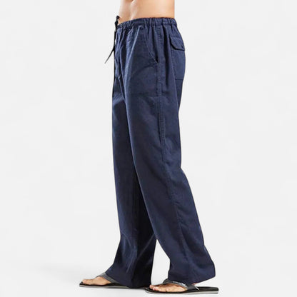 Zerano | Leichte Relax Hose mit weitem Schnitt Herren