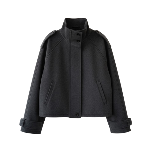 Velina | Elegante Kurzjacke mit modernem Minimal Design für Damen