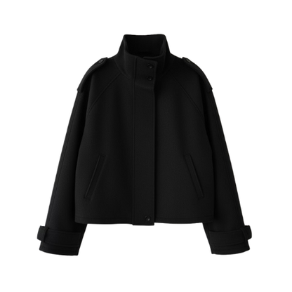 Velina | Elegante Kurzjacke mit modernem Minimal Design für Damen