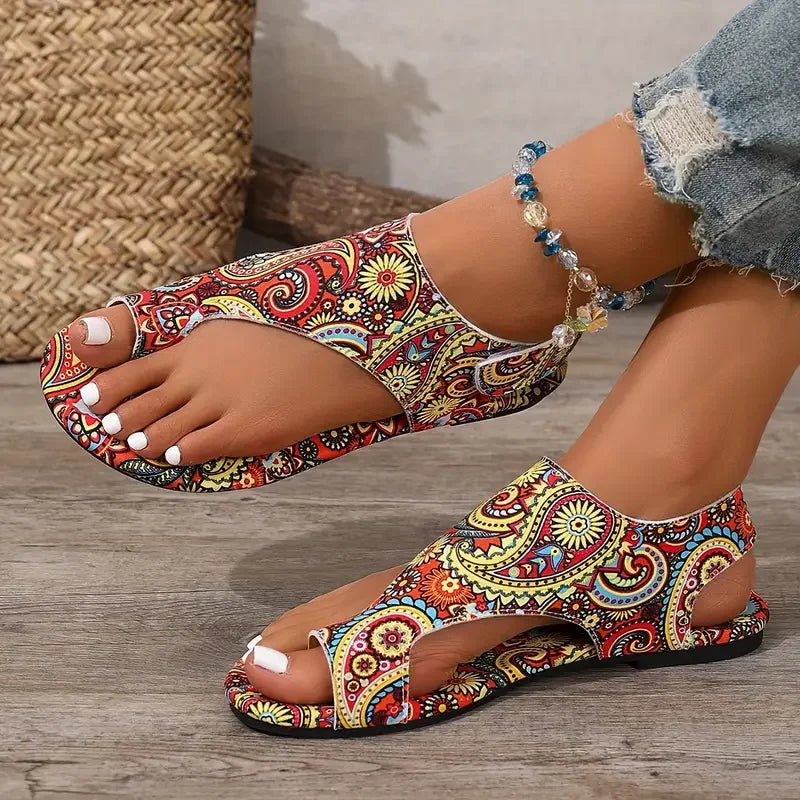 Zamira | Bohemian Sandale für unbeschwerte Sommertage