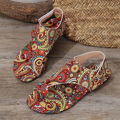Zamira | Bohemian Sandale für unbeschwerte Sommertage