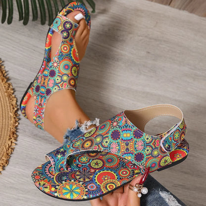 Zamira | Bohemian Sandale für unbeschwerte Sommertage